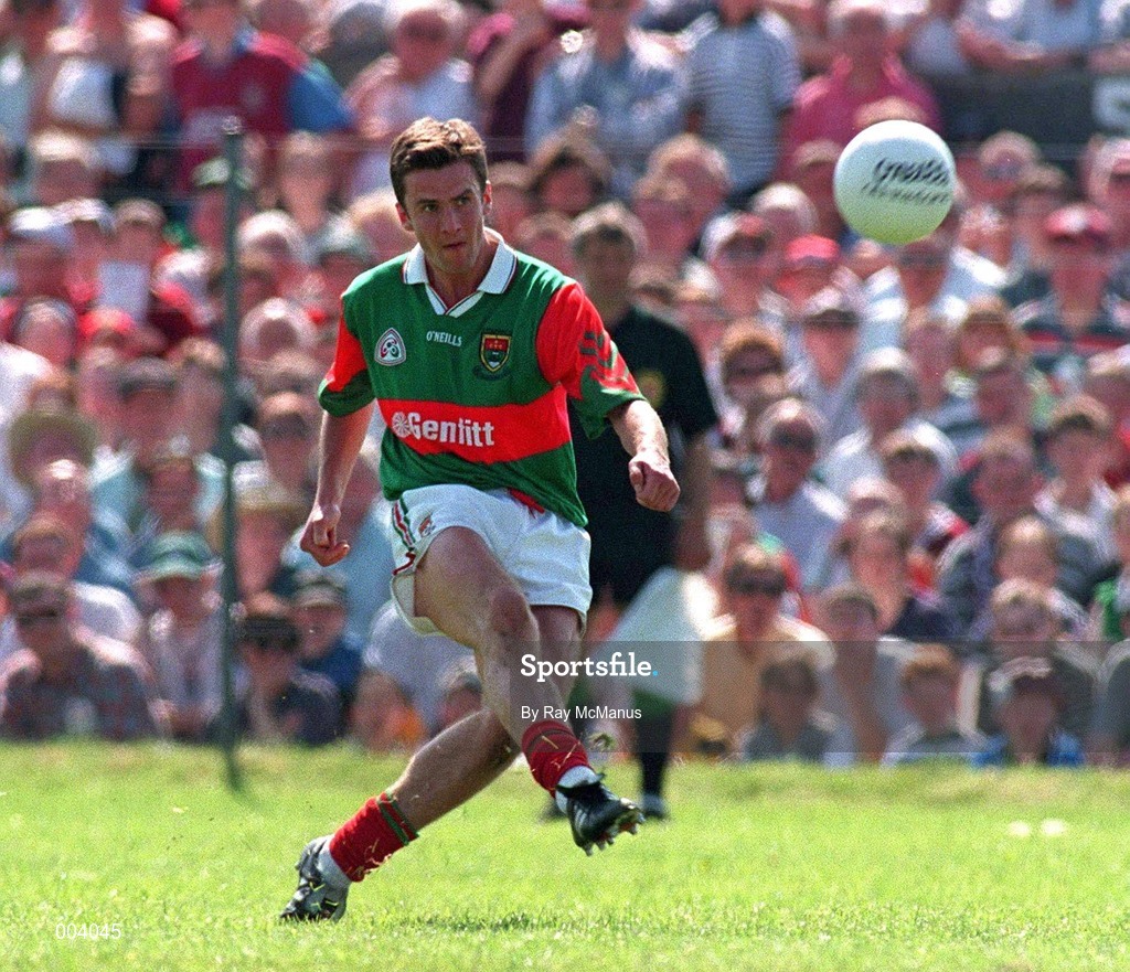 25 May 1997; Maurice Sheridan of Mayo during the GAA Football Senior Championship Quarter-Final match between Galway and Mayo at Tuam Stadium in Tuam, Galway. Photo by Ray McManus/Sportsfile