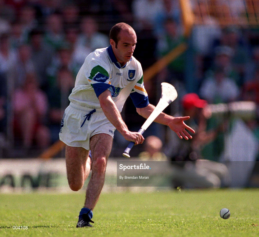 25 May 1997; Mark O'Sullivan of Waterford during the Munster Senior Hurling Championship Quarter-Final between Limerick and Waterford at Semple Stadium in Thurles, Tipperary. Photo by Brendan Moran/Sportsfile