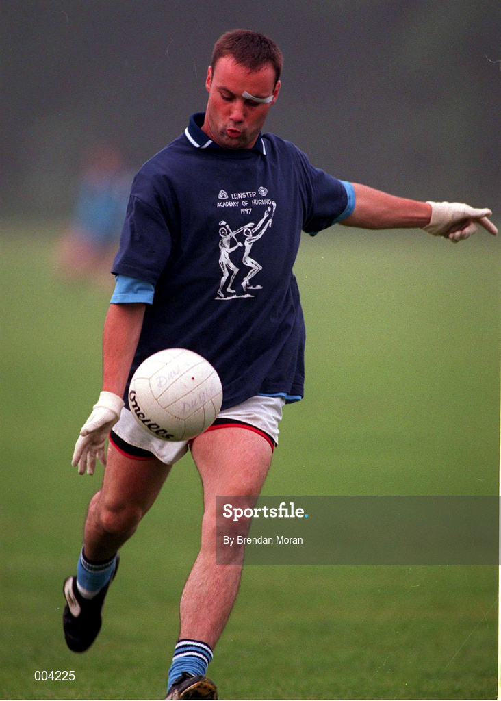 10 June 1997; Paul Curran during a Dublin GAA Senior Football Training Session in Santry, Dublin. Photo by Brendan Moran/Sportsfile