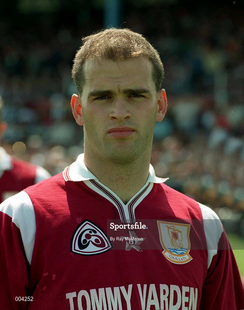 23 July 1995; Ray Silke of Galway before the Bank of Ireland Connacht Senior Football Championship Final match between Galway and Mayo at Tuam Stadium in Tuam, Galway. Photo by Ray McManus/Sportsfile