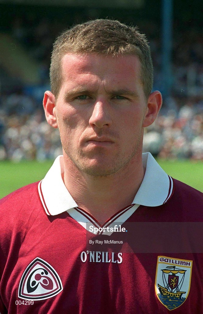 25 May 1997; Sean de Paor of Galway before the GAA Football Senior Championship Quarter-Final match between Galway and Mayo at Tuam Stadium in Tuam, Galway. Photo by Ray McManus/Sportsfile