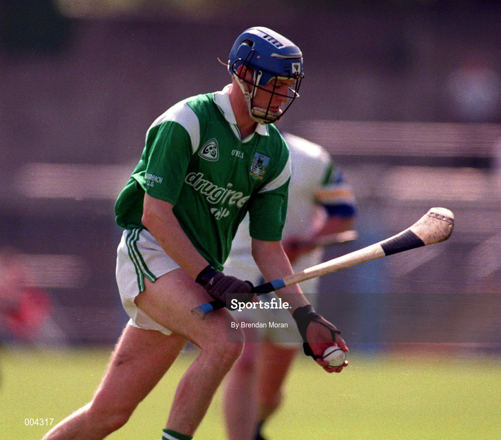 25 May 1997; Shane O'Neill of Limerick during the Munster Senior Hurling Championship Quarter-Final between Limerick and Waterford at Semple Stadium in Thurles, Tipperary. Photo by Brendan Moran/Sportsfile