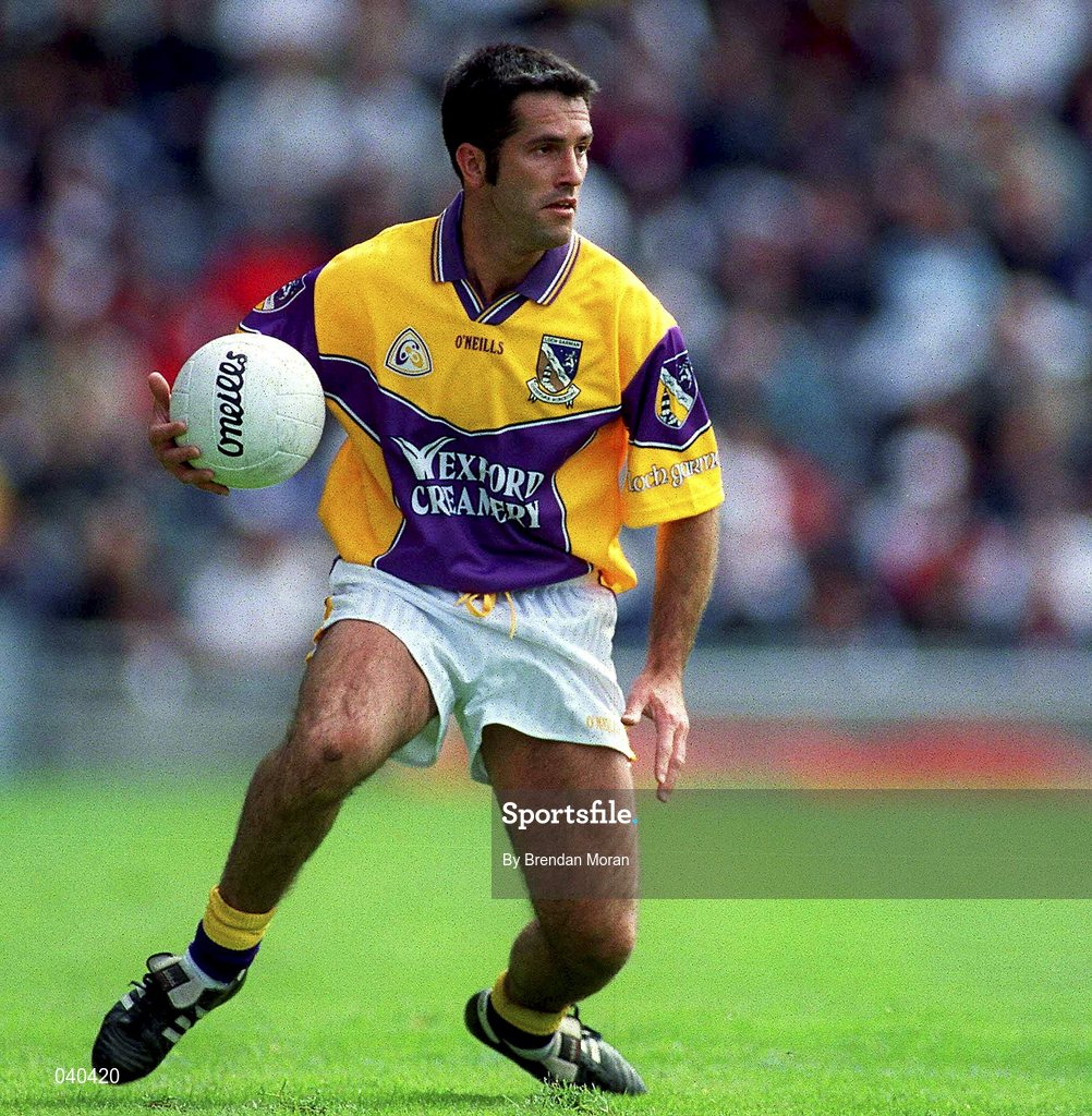 11 June 2000; Scott Doran of Wexford during the Bank of Ireland Leinster Senior Football Championship Quarter-Final match between Dublin and Wexford at Croke Park in Dublin. Photo by Brendan Moran/Sportsfile