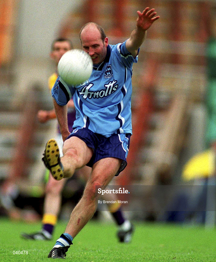 11 June 2000; Brian Stynes of Dublin during the Bank of Ireland Leinster Senior Football Championship Quarter-Final match between Dublin and Wexford at Croke Park in Dublin. Photo by Brendan Moran/Sportsfile