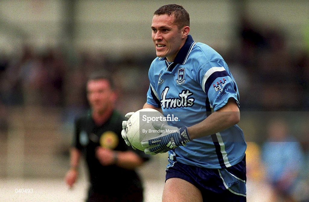 11 June 2000; Ciarán Whelan of Dublin during the Bank of Ireland Leinster Senior Football Championship Quarter-Final match between Dublin and Wexford at Croke Park in Dublin. Photo by Brendan Moran/Sportsfile