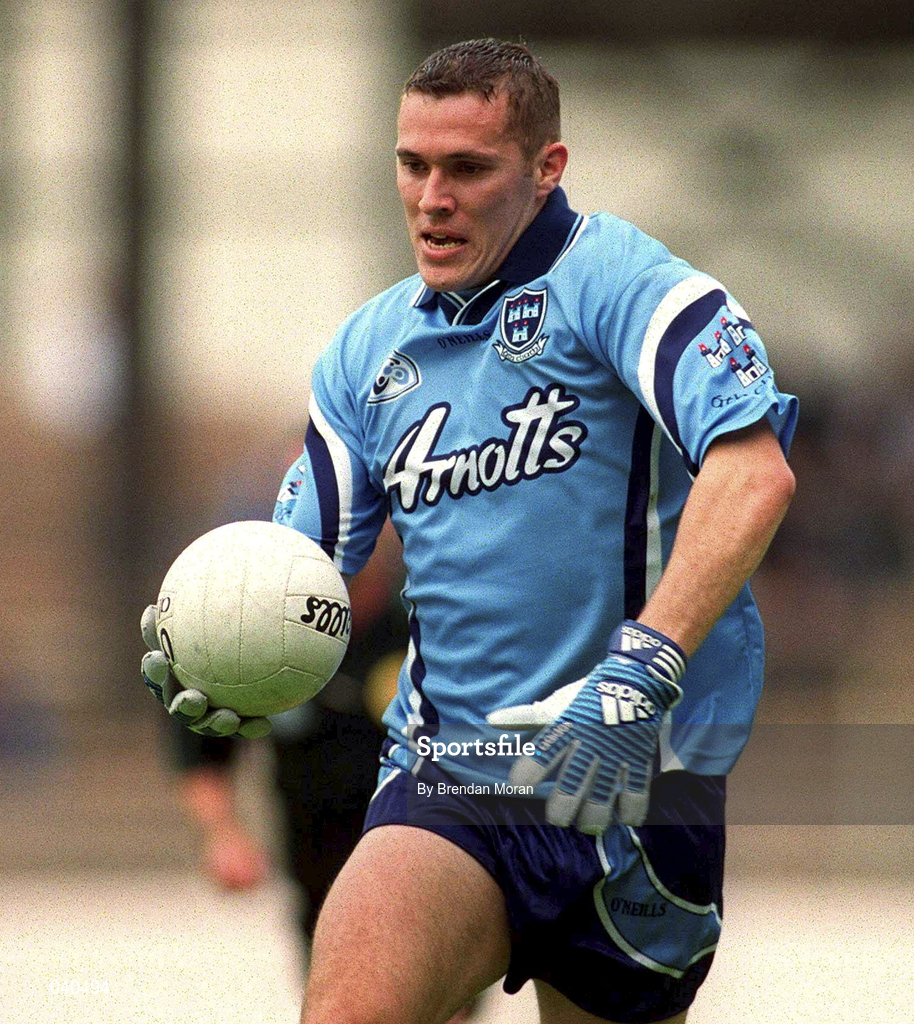 11 June 2000; Ciarán Whelan of Dublin during the Bank of Ireland Leinster Senior Football Championship Quarter-Final match between Dublin and Wexford at Croke Park in Dublin. Photo by Brendan Moran/Sportsfile