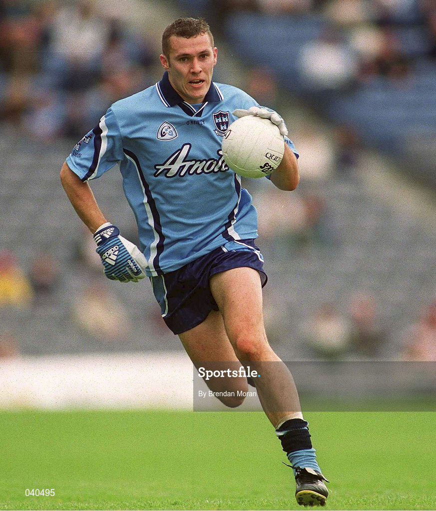 11 June 2000; Ciarán Whelan of Dublin during the Bank of Ireland Leinster Senior Football Championship Quarter-Final match between Dublin and Wexford at Croke Park in Dublin. Photo by Brendan Moran/Sportsfile
