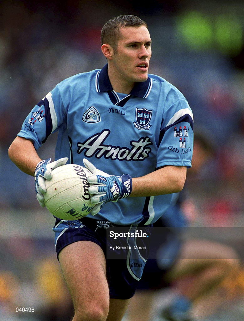 11 June 2000; Ciarán Whelan of Dublin during the Bank of Ireland Leinster Senior Football Championship Quarter-Final match between Dublin and Wexford at Croke Park in Dublin. Photo by Brendan Moran/Sportsfile