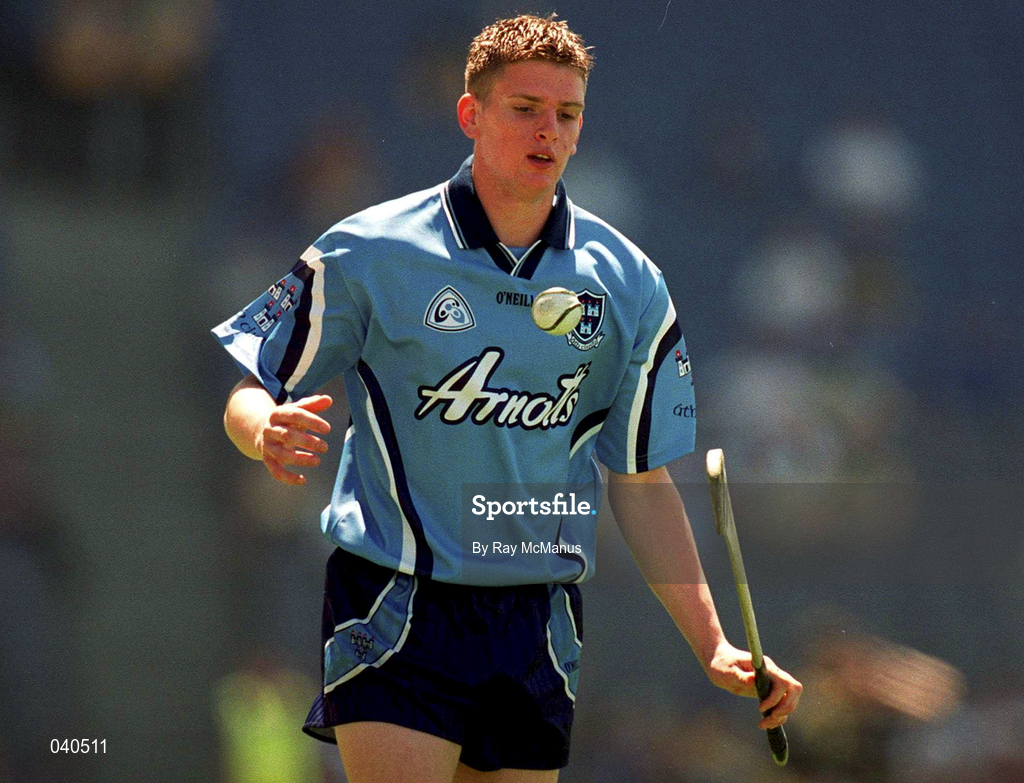 18 June 2000; Damien Russell of Dublin during the Guinness Leinster Senior Hurling Championship Semi-Final match between Kilkenny and Dublin at Croke Park in Dublin. Photo by Ray McManus/Sportsfile