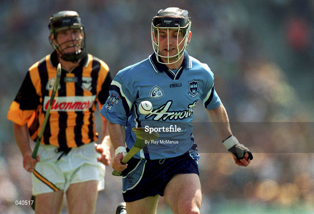 18 June 2000; David Sweeney of Dublin during the Guinness Leinster Senior Hurling Championship Semi-Final match between Kilkenny and Dublin at Croke Park in Dublin. Photo by Ray McManus/Sportsfile