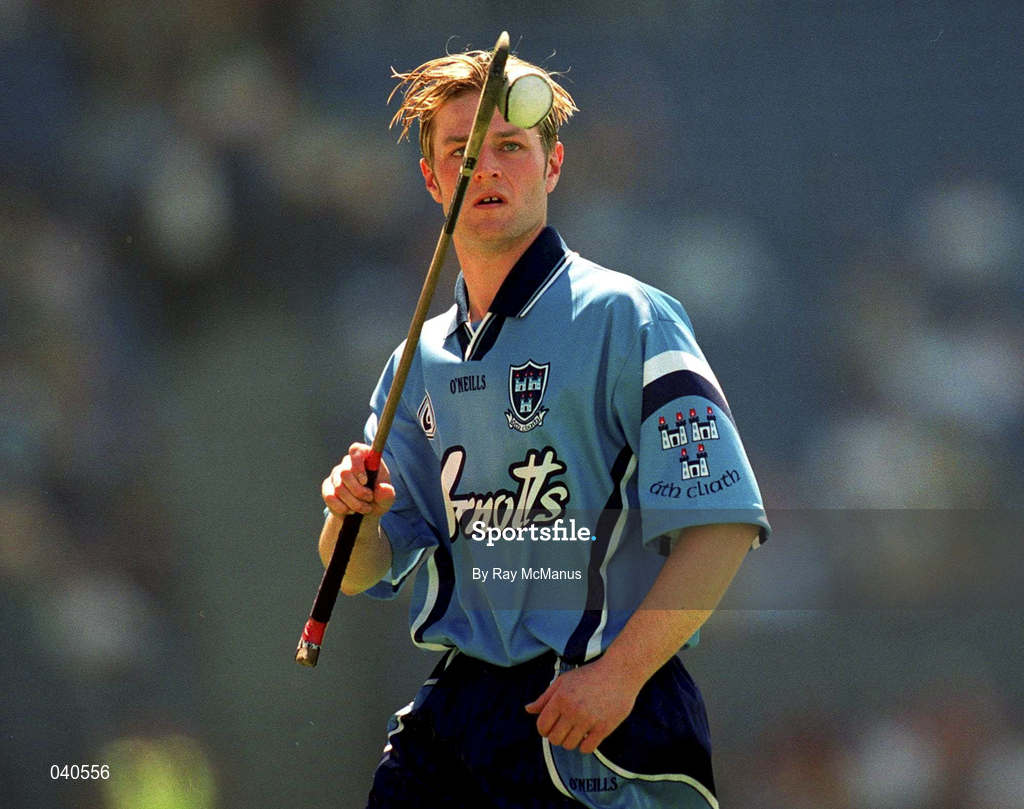 18 June 2000; Tomás McGrane of Dublin during the Guinness Leinster Senior Hurling Championship Semi-Final match between Kilkenny and Dublin at Croke Park in Dublin. Photo by Ray McManus/Sportsfile
