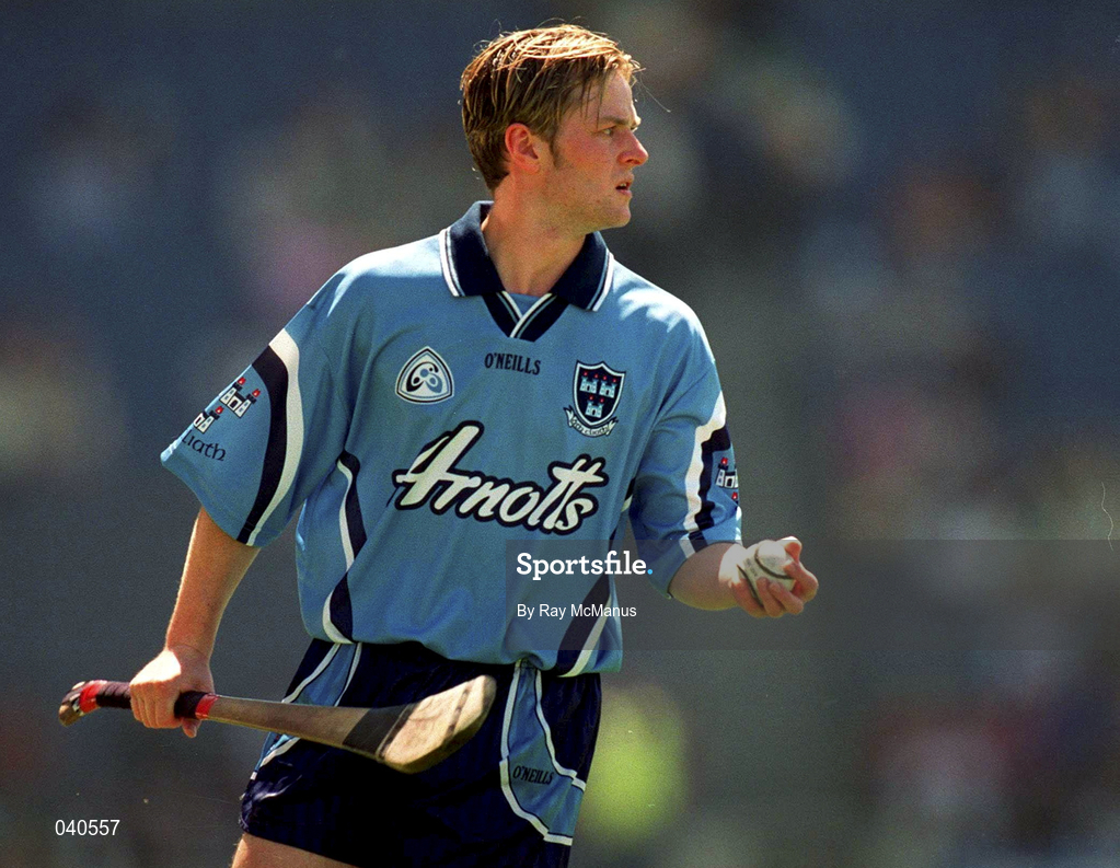 18 June 2000; Tomás McGrane of Dublin during the Guinness Leinster Senior Hurling Championship Semi-Final match between Kilkenny and Dublin at Croke Park in Dublin. Photo by Ray McManus/Sportsfile