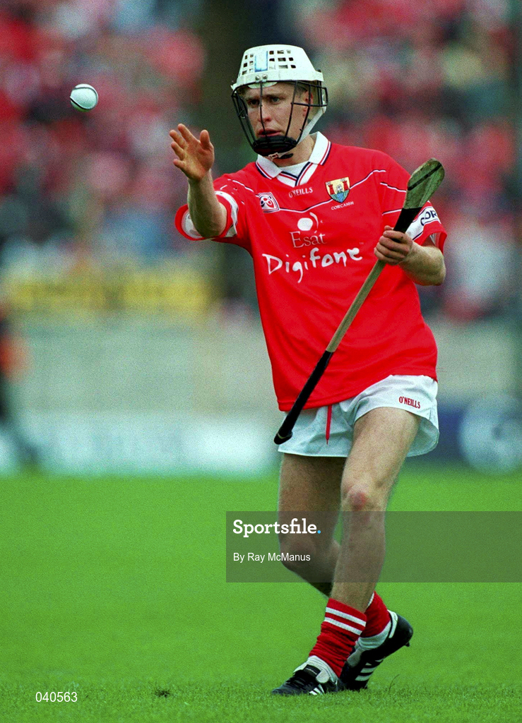 4 June 2000; Timmy McCarthy of Cork during the Guinness Munster Senior Hurling Championship Semi-Final between Cork and Limerick at Semple Stadium in Thurles, Tipperary. Photo by Ray McManus/Sportsfile