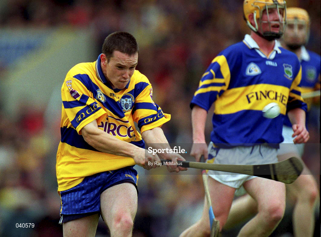11 June 2000; Barry Murphy of Clare during the Guinness Munster Senior Hurling Championship Semi-Final match between Tipperary and Clare at Páirc Ui Chaoimh in Cork. Photo by Ray McManus/Sportsfile
