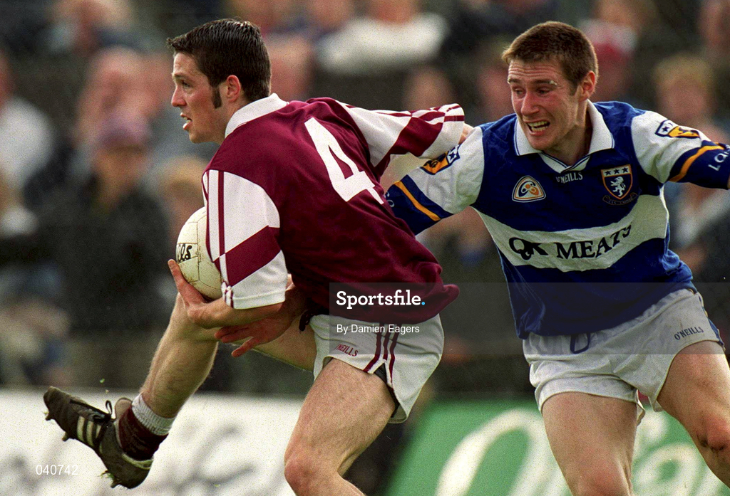 5 June 2000; FergalMurray of Westmeath during the Bank of Ireland Leinster Senior Football Championship Quarter-Final match between Westmeath and Laois at O'Connor Park in Tullamore, Offaly. Photo by Damien Eagers/Sportsfile