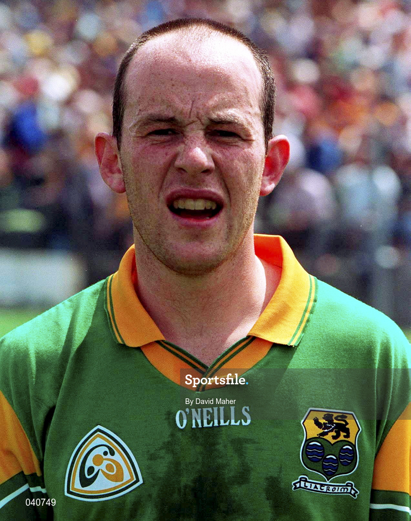 2 July 2000; Gareth Foley of Leitrim prior to the Bank of Ireland Connacht Senior Football Championship Semi-Final match between Roscommon and Leitrim in Dr. Hyde Park in Roscommon. Photo by David Maher/Sportsfile