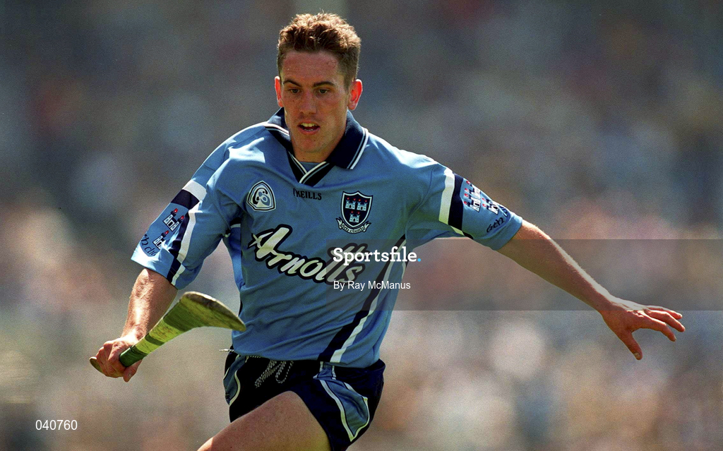 18 June 2000; Ger Ennis of Dublin during the Guinness Leinster Senior Hurling Championship Semi-Final match between Kilkenny and Dublin at Croke Park in Dublin. Photo by Ray McManus/Sportsfile
