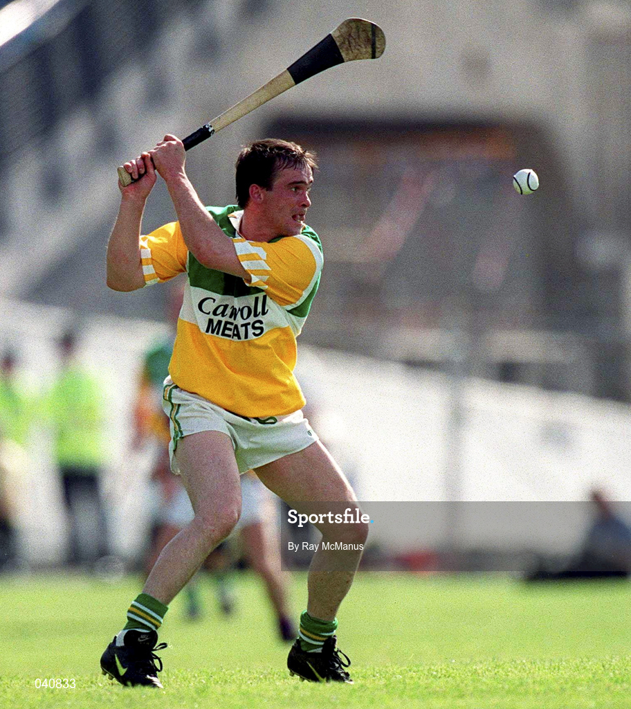 18 June 2000; Johnny Pilkington of Offaly during the Guinness Leinster Senior Hurling Championship Semi-Final match between Offaly and Wexford at Croke Park in Dublin. Photo by Ray McManus/Sportsfile