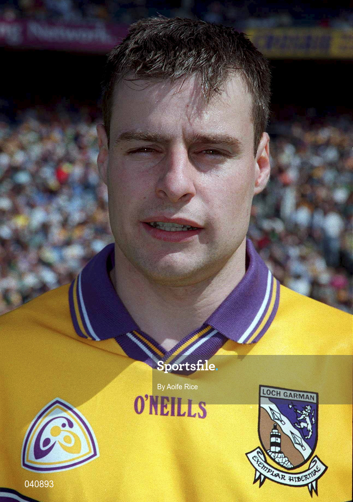 18 June 2000; Michael Jordan of Wexford prior to the Guinness Leinster Senior Hurling Championship Semi-Final match between Offaly and Wexford at Croke Park in Dublin. Photo by Aoife Rice/Sportsfile