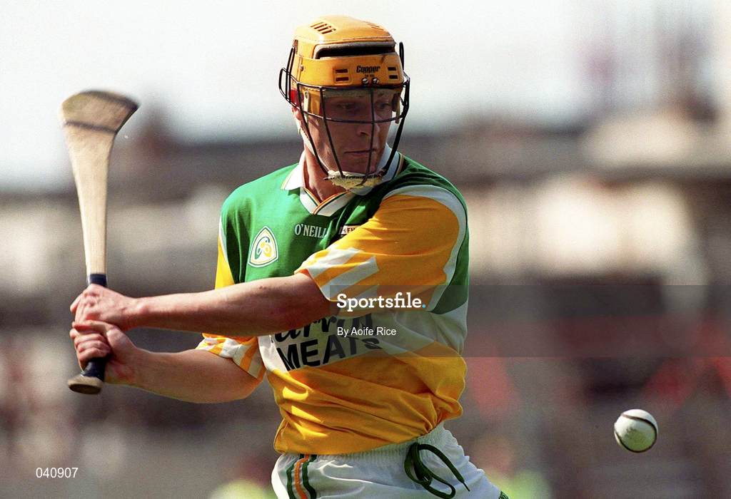 18 June 2000; Niall Claffey of Offaly during the Guinness Leinster Senior Hurling Championship Semi-Final match between Offaly and Wexford at Croke Park in Dublin. Photo by Aoife Rice/Sportsfile
