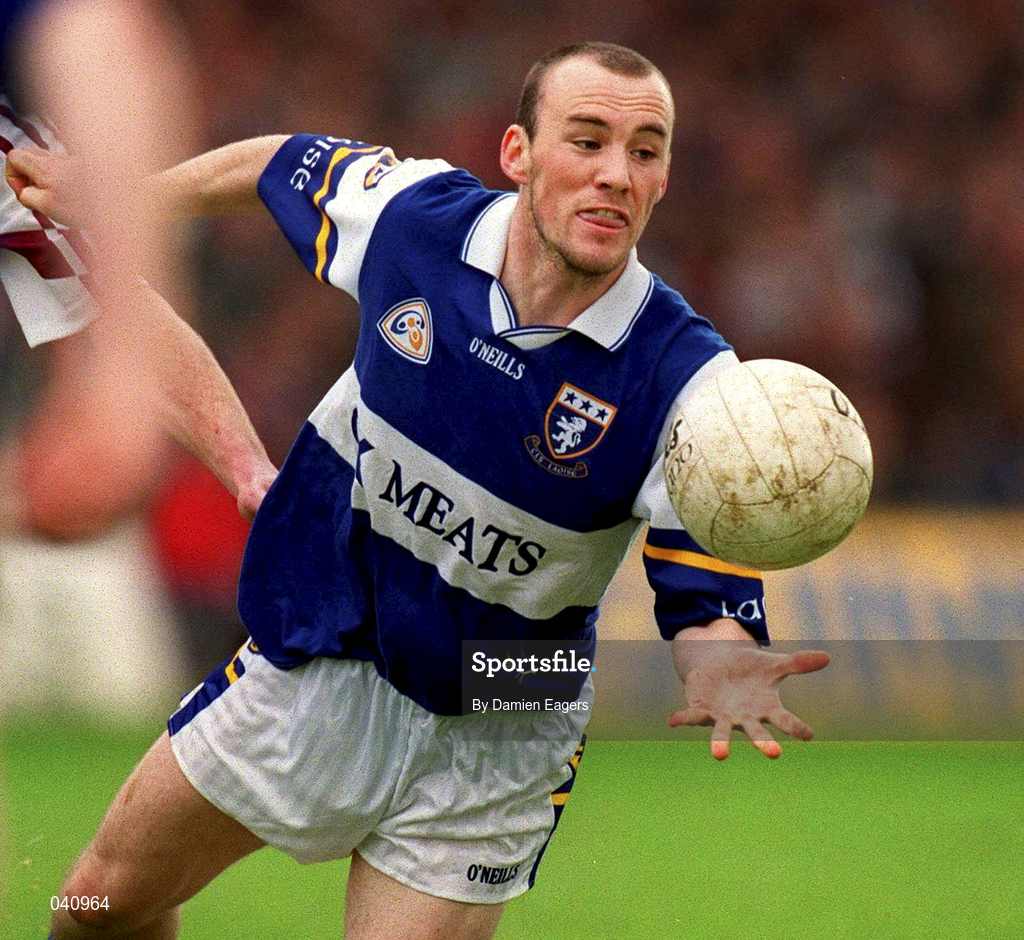 5 June 2000; Paul Dunne of Laois during the Bank of Ireland Leinster Senior Football Championship Quarter-Final match between Westmeath and Laois at O'Connor Park in Tullamore, Offaly. Photo by Damien Eagers/Sportsfile