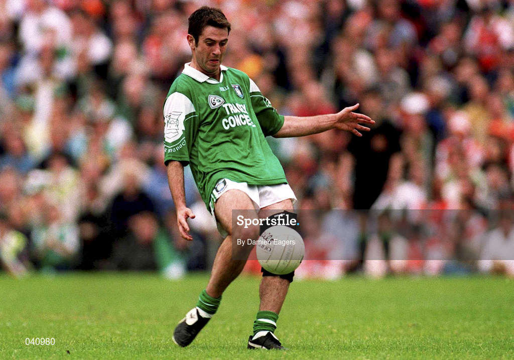25 June 2000; Rory Gallagher of Fermanagh during the Bank of Ireland Ulster Senior Football Championship Semi-Final match between Armagh and Fermanagh at St Tiernach's Park in Clones, Monaghan. Photo by Damien Eagers/Sportsfile