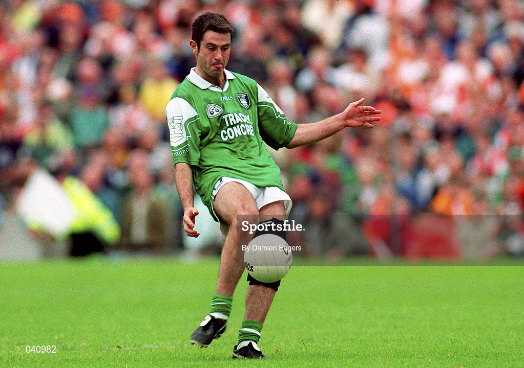 25 June 2000; Rory Gallagher of Fermanagh during the Bank of Ireland Ulster Senior Football Championship Semi-Final match between Armagh and Fermanagh at St Tiernach's Park in Clones, Monaghan. Photo by Damien Eagers/Sportsfile