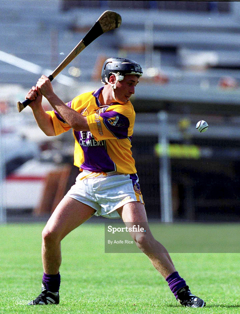 18 June 2000; Rory McCarthy of Wexford during the Guinness Leinster Senior Hurling Championship Semi-Final match between Offaly and Wexford at Croke Park in Dublin. Photo by Aoife Rice/Sportsfile