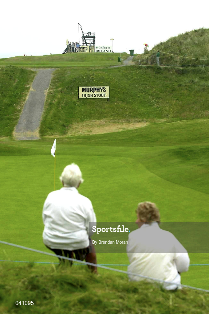 30 June 2000; A general view of the third hole during the second day of the Murphy's Irish Open Golf Championship at Ballybunion Golf Club in Kerry. Photo by Brendan Moran/Sportsfile
