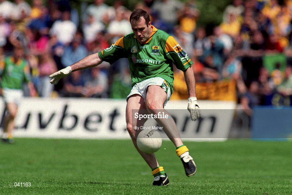 2 July 2000; Paul Kieran of Leitrim during the Bank of Ireland Connacht Senior Football Championship Semi-Final match between Roscommon and Leitrim in Dr. Hyde Park in Roscommon. Photo by David Maher/Sportsfile