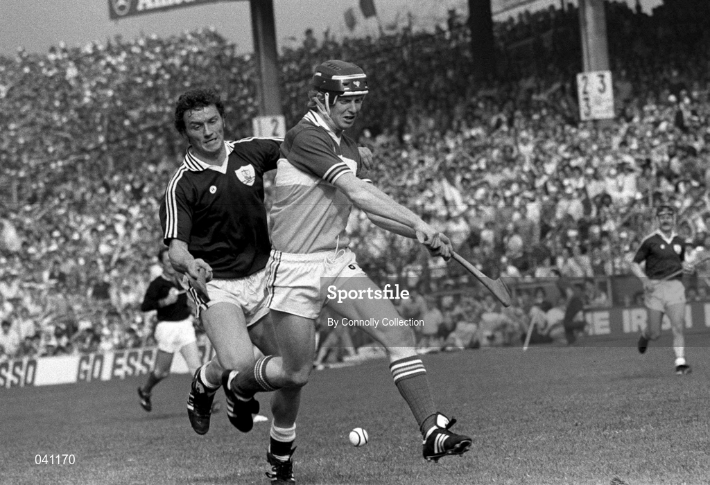6 September 1981; A general view of action during the All-Ireland Senior Hurling Championship Final match between Offaly and Galway at Croke Park in Dublin. Photo by Connolly Collection/Sportsfile