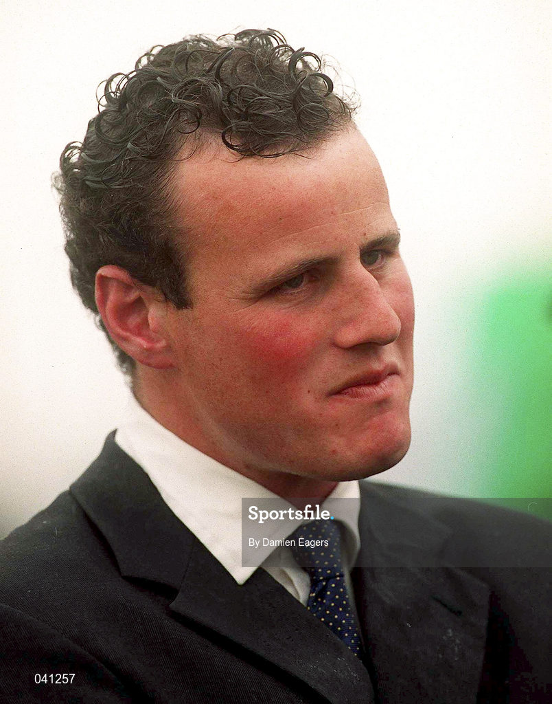1 July 2000; Trainer David Wachman, who sent out Rush Brook to win The Budweiser Guinness Handicap, at The Curragh Racecourse in Kildare. Photo by Damien Eagers/Sportsfile