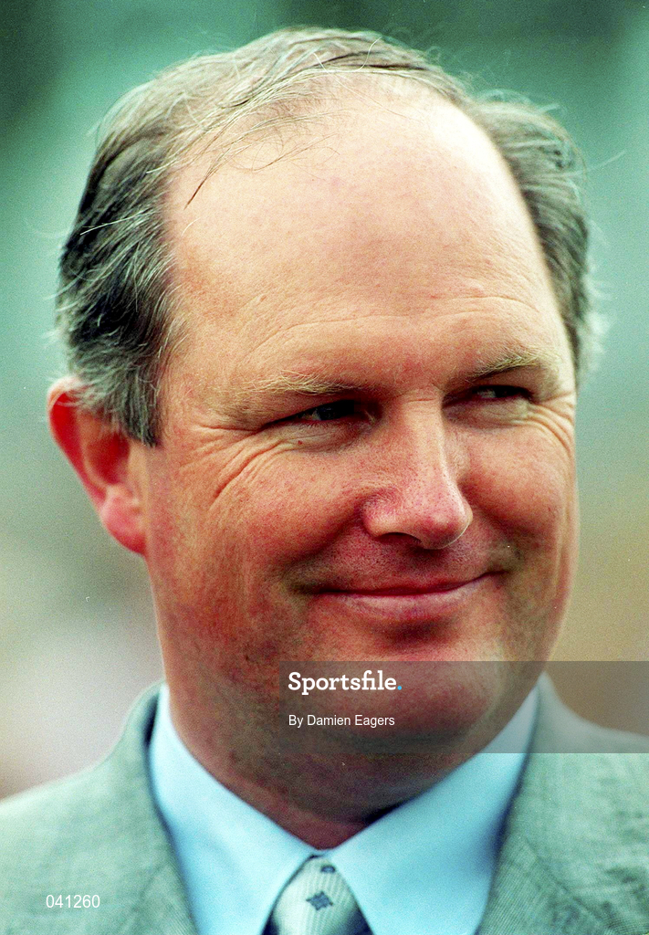 1 July 2000; Trainer David Hanley, who sent out Conormara to win The John Roarty Memorial Scurry Handicap, at The Curragh Racecourse in Kildare. Photo by Damien Eagers/Sportsfile