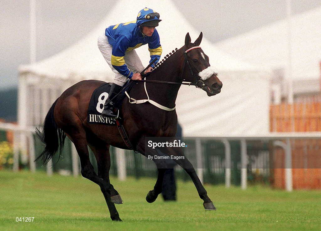 1 July 2000; Sand Partridge, with Seamus Heffernan up, canters to the start for the Hunston Financial Planning Pretty Polly Stakes at The Curragh Racecourse in Kildare. Photo by Damien Eagers/Sportsfile
