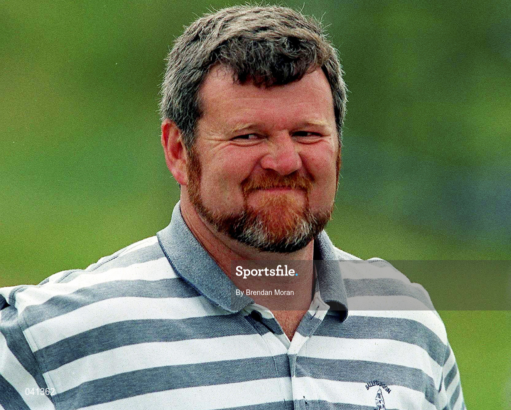 30 June 2000; Former Kerry footballer Eoin 'Bomber' Liston in attendance during the second day of the Murphy's Irish Open Golf Championship at Ballybunion Golf Club in Kerry. Photo by Brendan Moran/Sportsfile