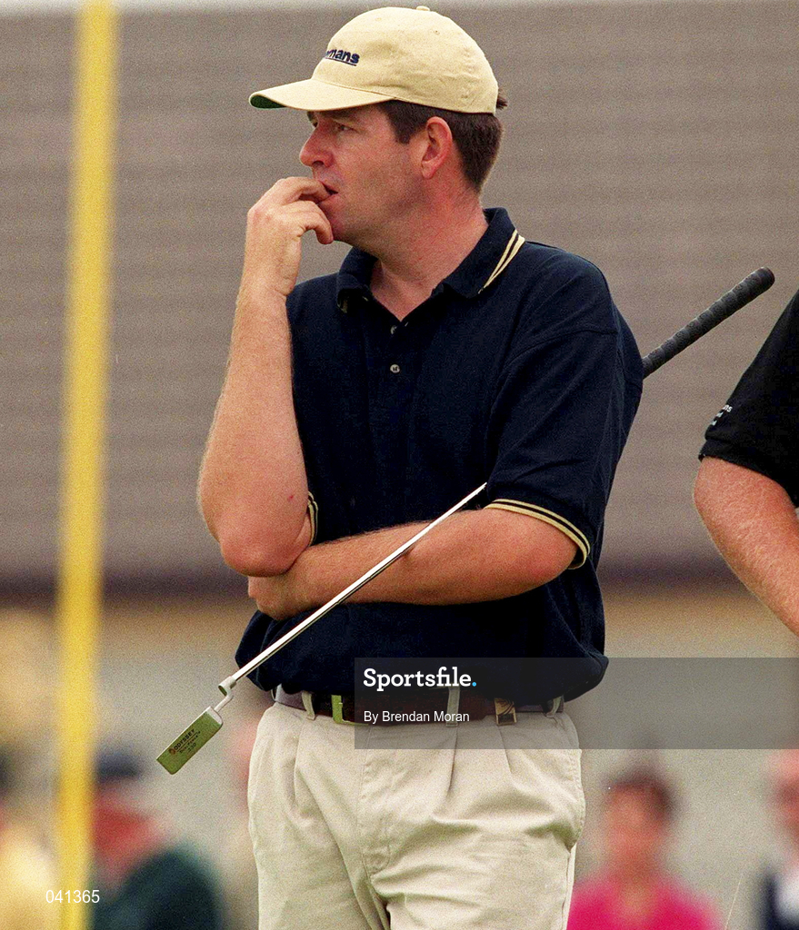 30 June 2000; Rolf Muntz of the Netherlands during the second day of the Murphy's Irish Open Golf Championship at Ballybunion Golf Club in Kerry. Photo by Brendan Moran/Sportsfile