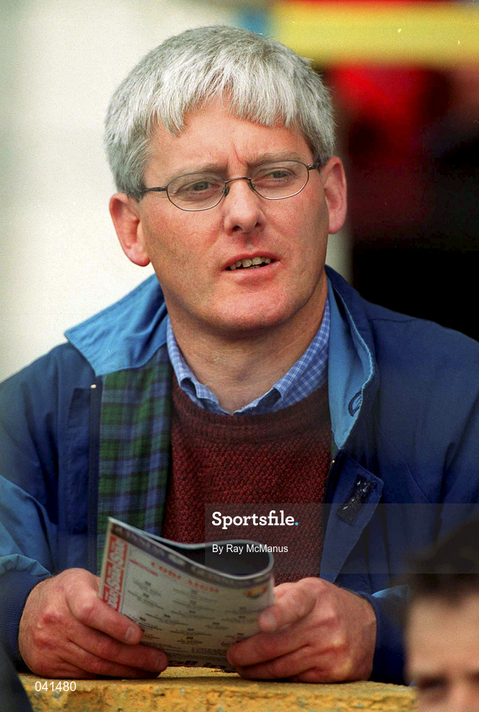4 June 2000; Progressive Democrats Cllr. Tom Morrissey in attendance during the Guinness Munster Senior Hurling Championship Semi-Final between Cork and Limerick at Semple Stadium in Thurles, Tipperary. Photo by Ray McManus/Sportsfile