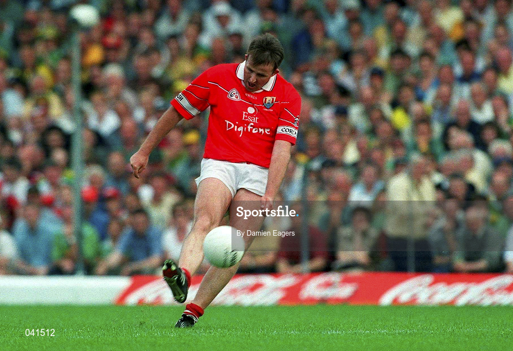 18 June 2000; Colin Corkery of Cork during the Bank of Ireland Munster Senior Football Championship Semi-Final match between Kerry and Cork at Fitzgerald Stadium in Killarney, Kerry. Photo by Damien Eagers/Sportsfile