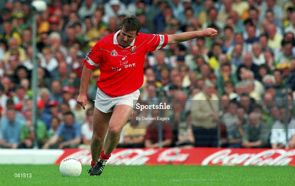 18 June 2000; Colin Corkery of Cork during the Bank of Ireland Munster Senior Football Championship Semi-Final match between Kerry and Cork at Fitzgerald Stadium in Killarney, Kerry. Photo by Damien Eagers/Sportsfile