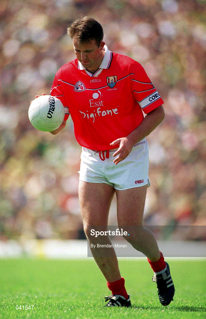 18 June 2000; Colin Corkery of Cork during the Bank of Ireland Munster Senior Football Championship Semi-Final match between Kerry and Cork at Fitzgerald Stadium in Killarney, Kerry. Photo by Brendan Moran/Sportsfile