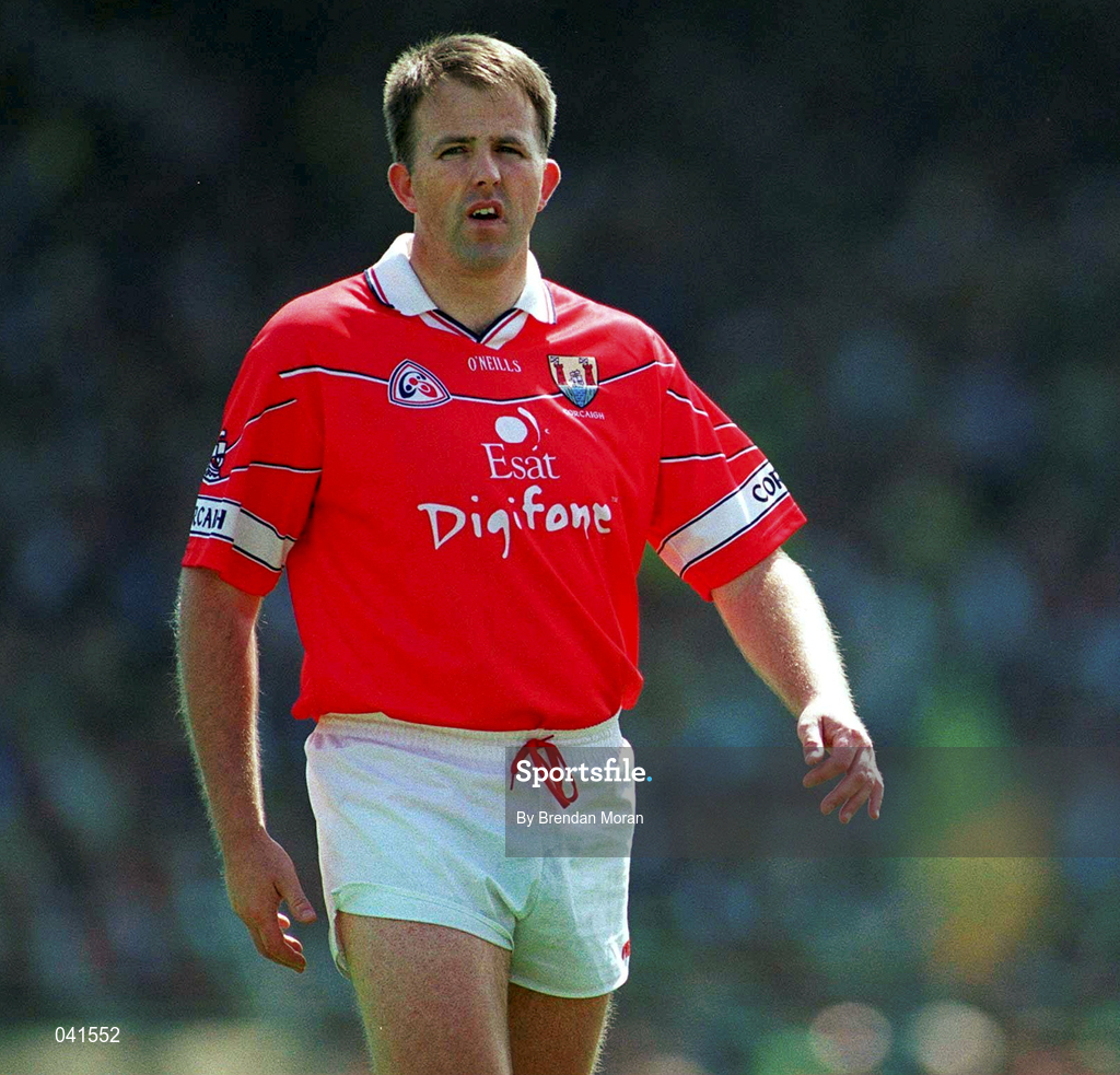 18 June 2000; Colin Corkery of Cork during the Bank of Ireland Munster Senior Football Championship Semi-Final match between Kerry and Cork at Fitzgerald Stadium in Killarney, Kerry. Photo by Brendan Moran/Sportsfile