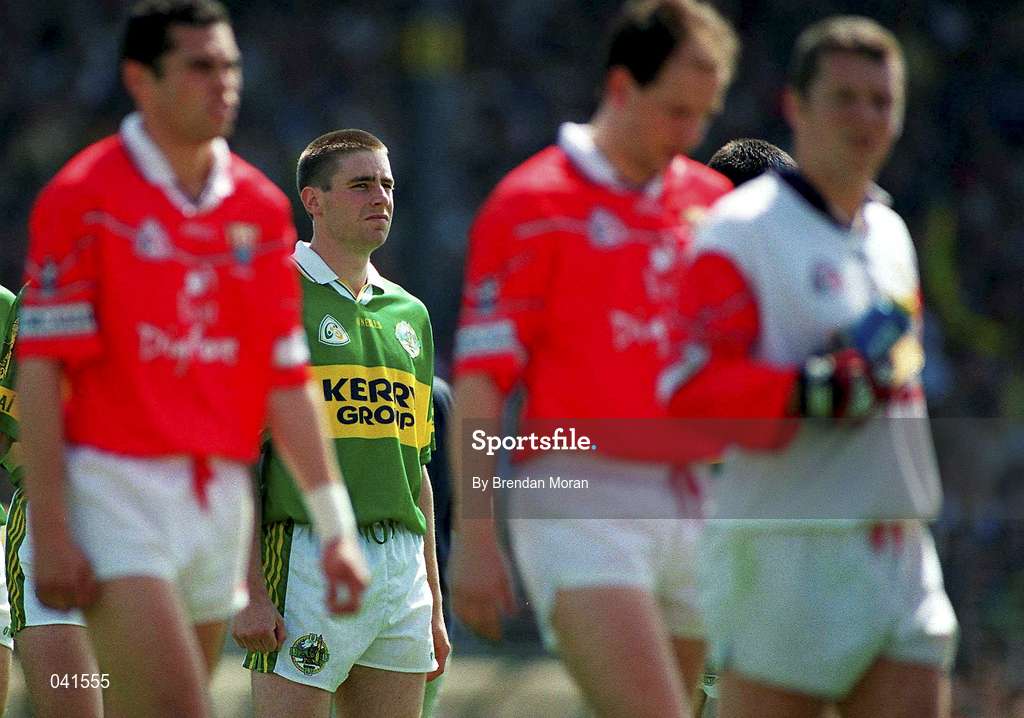 18 June 2000; Darragh O Sé of Kerry during the Bank of Ireland Munster Senior Football Championship Semi-Final match between Kerry and Cork at Fitzgerald Stadium in Killarney, Kerry. Photo by Brendan Moran/Sportsfile