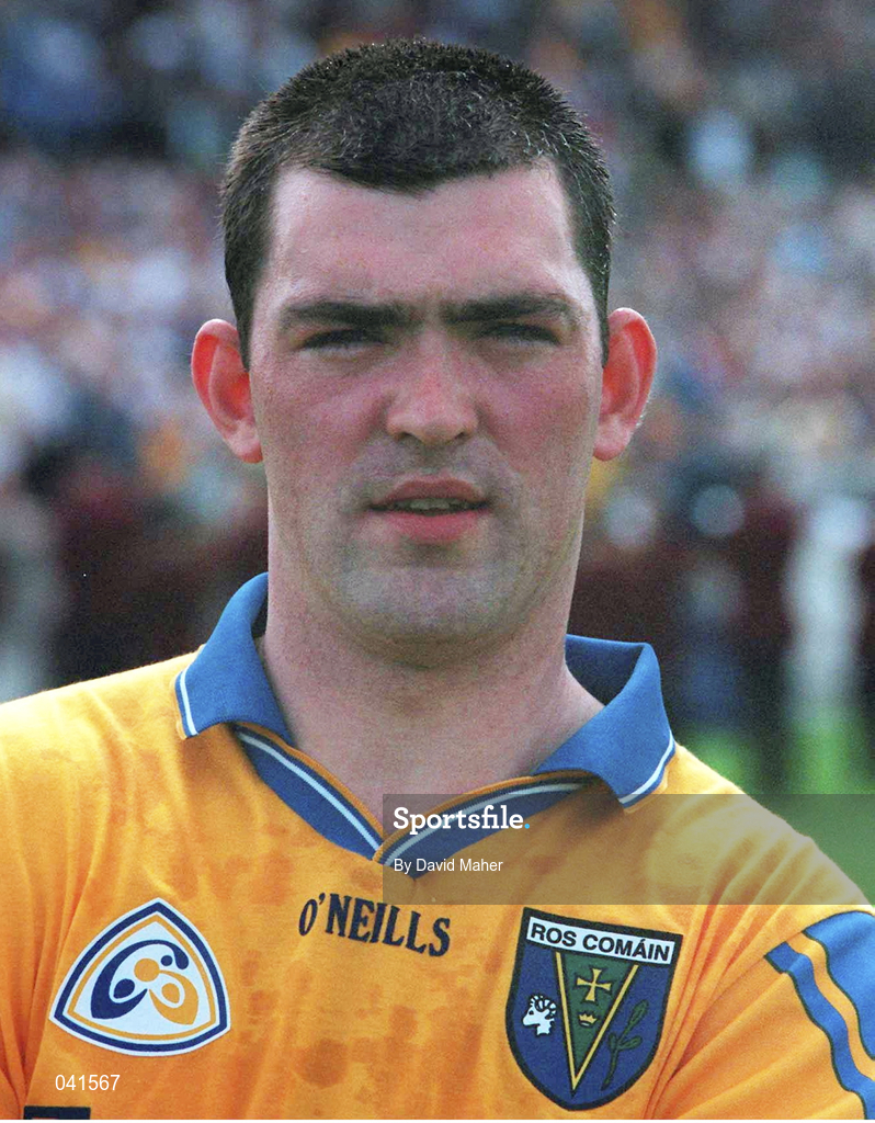 2 July 2000; Donal Casserly of Roscommon prior to the Bank of Ireland Connacht Senior Football Championship Semi-Final match between Roscommon and Leitrim in Dr. Hyde Park in Roscommon. Photo by David Maher/Sportsfile