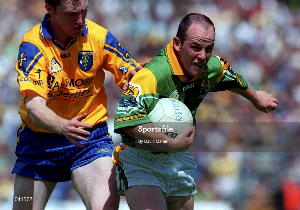 2 July 2000; Gareth Foley of Leitrim during the Bank of Ireland Connacht Senior Football Championship Semi-Final match between Roscommon and Leitrim in Dr. Hyde Park in Roscommon. Photo by David Maher/Sportsfile