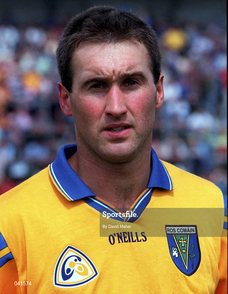 2 July 2000; John Gillolly of Roscommon prior to the Bank of Ireland Connacht Senior Football Championship Semi-Final match between Roscommon and Leitrim in Dr. Hyde Park in Roscommon. Photo by David Maher/Sportsfile