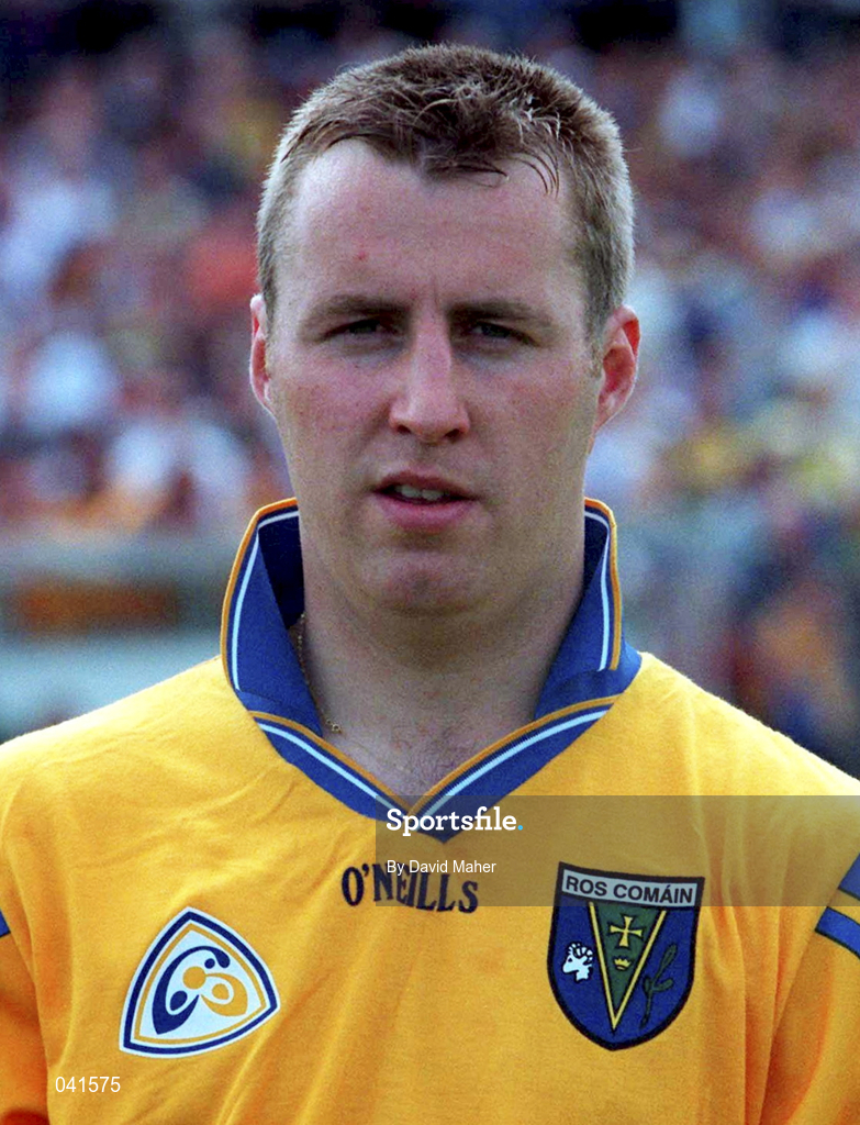 2 July 2000; Michael Ryan of Roscommon prior to the Bank of Ireland Connacht Senior Football Championship Semi-Final match between Roscommon and Leitrim in Dr. Hyde Park in Roscommon. Photo by David Maher/Sportsfile