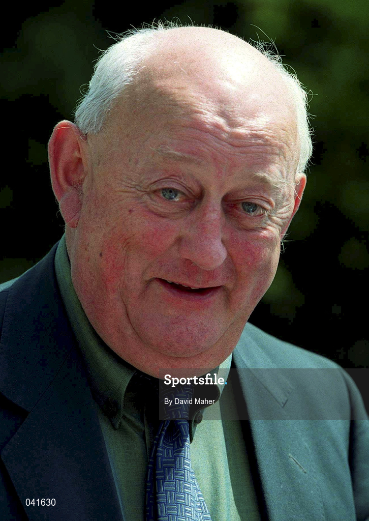 28 June 2000; Administrator of the Olympic Council of Ireland Barry Holohan at the official launch at the Raddisson Hotel, Dublin, of the new adidas Irish Olympic team kit for the Sydney 2000 Summer Olympic Games. Photo by David Maher/Sportsfile