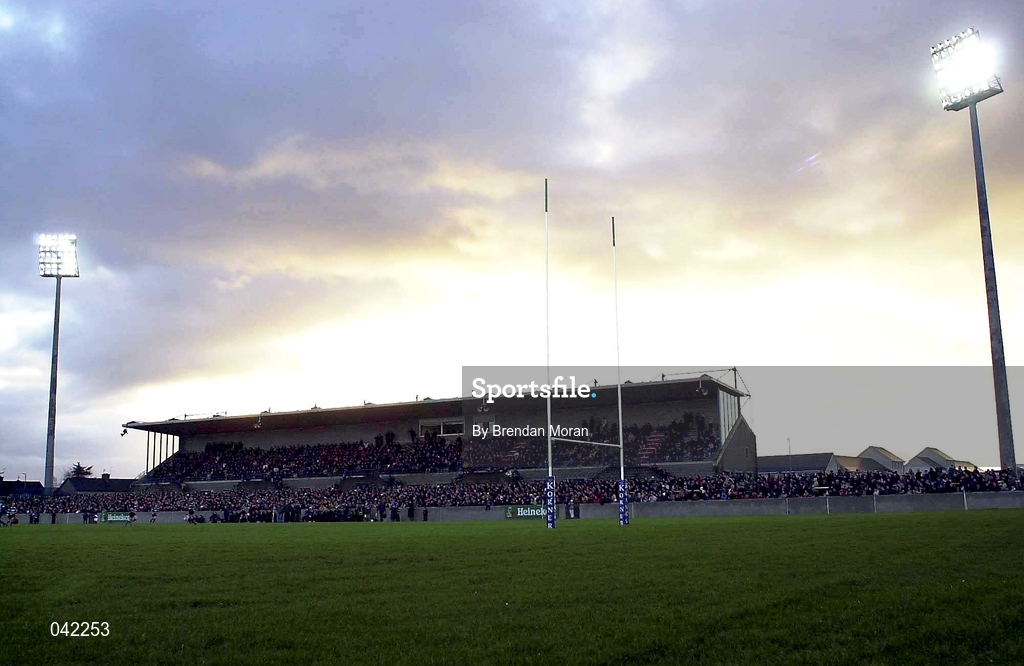 8 January 2000; A general view of Thomond Park prior to the Heineken Cup Pool 4 Round 5 match between Munster and Saracens at Thomond Park in Limerick. Photo by Brendan Moran/Sportsfile