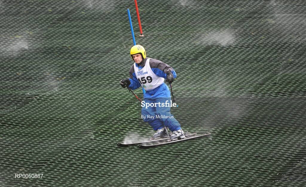 26 April 2008; Cormac Maguire, from Ballinteer, Co. Dublin, competing during the 2008 Special Olympics All-Ireland Winter Games. These games are the qualifiers for the 2009 Special Olympics World Winter Games, which takes place in Idaho, USA, from the 6th - 13th February. Ski Club of Ireland, Kilternan, Co. Dublin. Picture credit: Ray McManus / SPORTSFILE