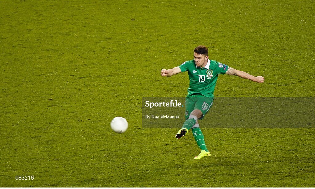 29 March 2015; Robbie Brady, Republic of Ireland. UEFA EURO 2016 Championship Qualifier, Group D, Republic of Ireland v Poland. Aviva Stadium, Lansdowne Road, Dublin. Picture credit: Ray McManus / SPORTSFILE